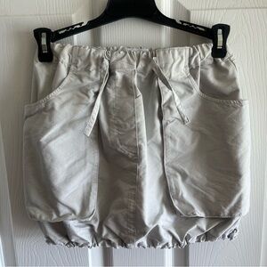 EUC Girls ZARA gray parachute skirt size 11-12